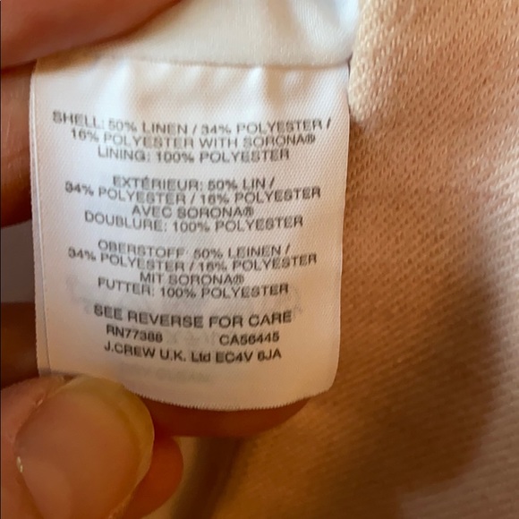 J Crew pale pink blazer - Picture 6 of 6